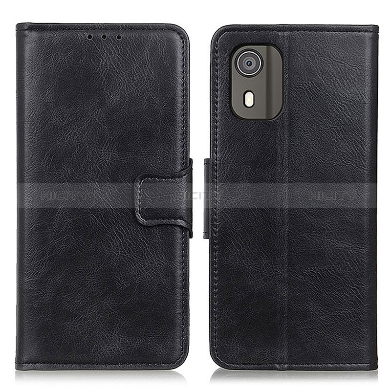 Coque Portefeuille Livre Cuir Etui Clapet M09L pour Nokia C02 Noir Plus