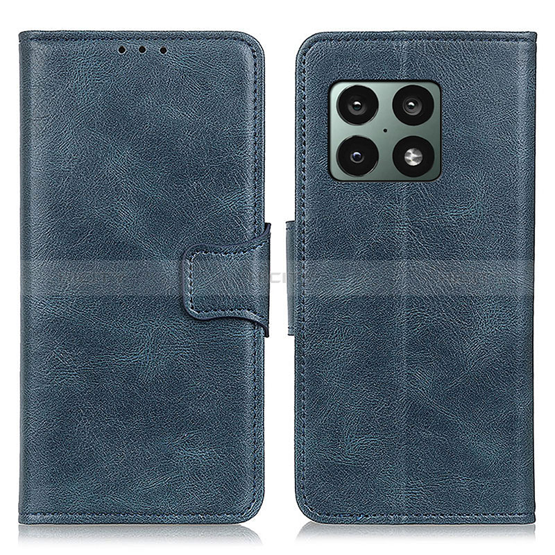 Coque Portefeuille Livre Cuir Etui Clapet M09L pour OnePlus 10 Pro 5G Bleu Plus