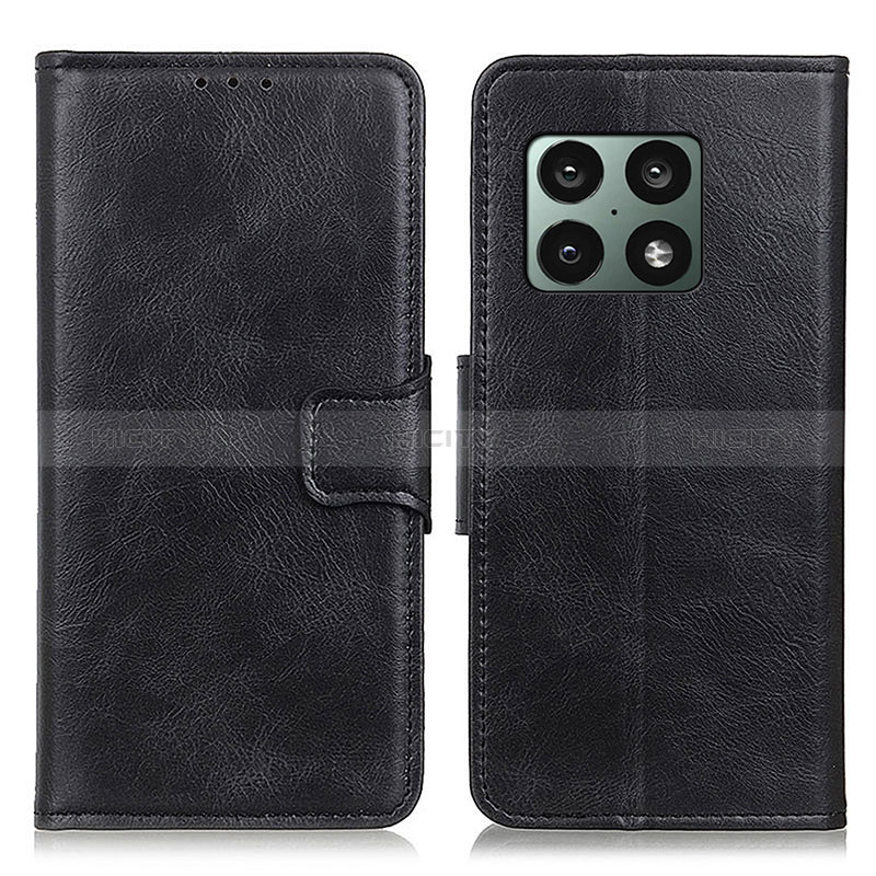 Coque Portefeuille Livre Cuir Etui Clapet M09L pour OnePlus 10 Pro 5G Noir Plus