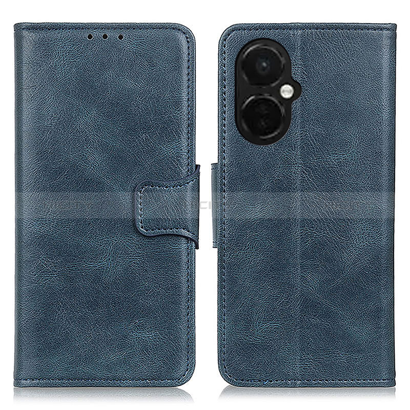 Coque Portefeuille Livre Cuir Etui Clapet M09L pour OnePlus Nord CE 3 5G Bleu Plus