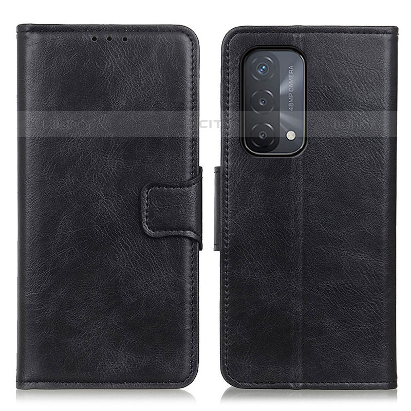 Coque Portefeuille Livre Cuir Etui Clapet M09L pour OnePlus Nord N200 5G Noir Plus