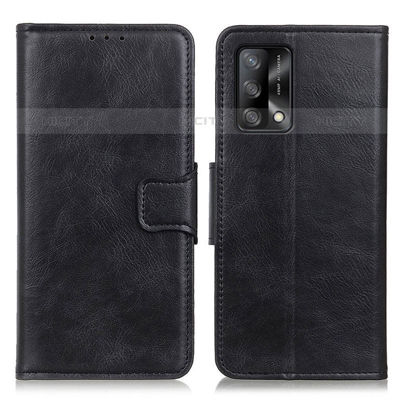 Coque Portefeuille Livre Cuir Etui Clapet M09L pour Oppo Reno6 Lite Noir Plus