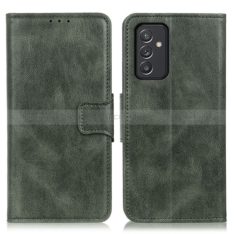 Coque Portefeuille Livre Cuir Etui Clapet M09L pour Samsung Galaxy A35 5G Vert Plus