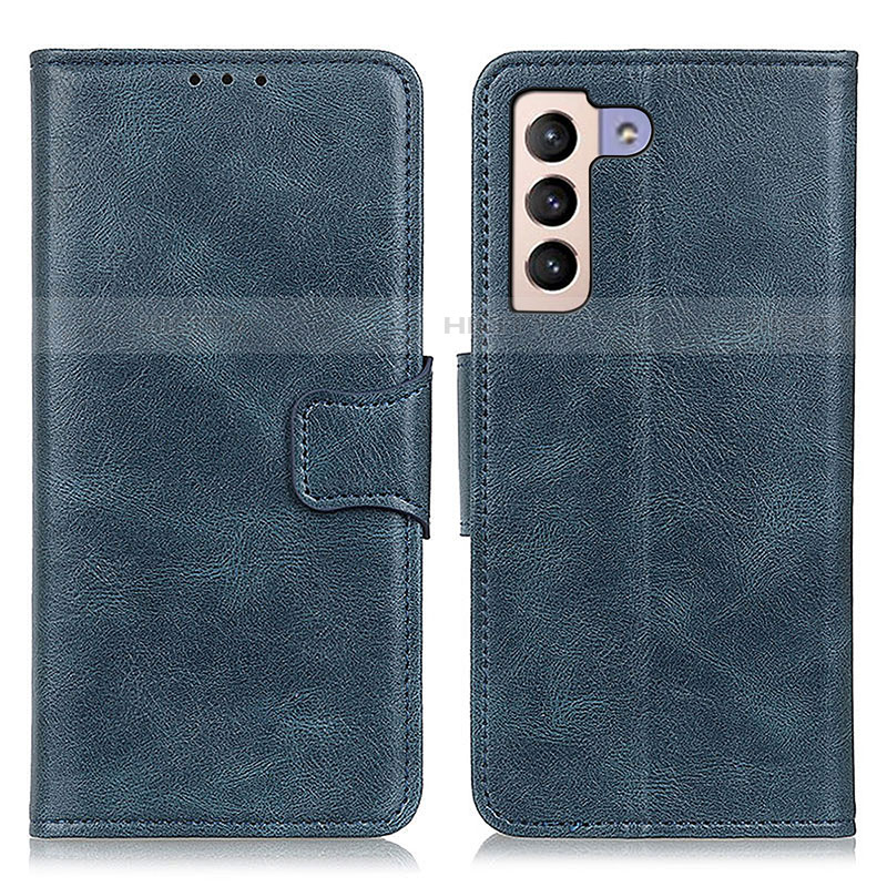 Coque Portefeuille Livre Cuir Etui Clapet M09L pour Samsung Galaxy S22 Plus 5G Bleu Plus