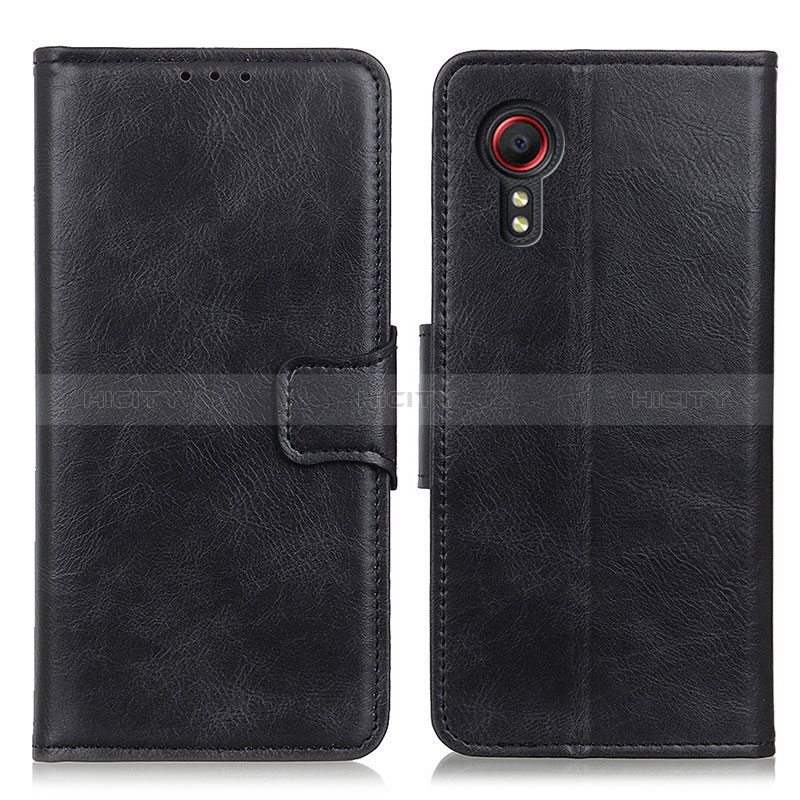 Coque Portefeuille Livre Cuir Etui Clapet M09L pour Samsung Galaxy XCover 5 SM-G525F Noir Plus