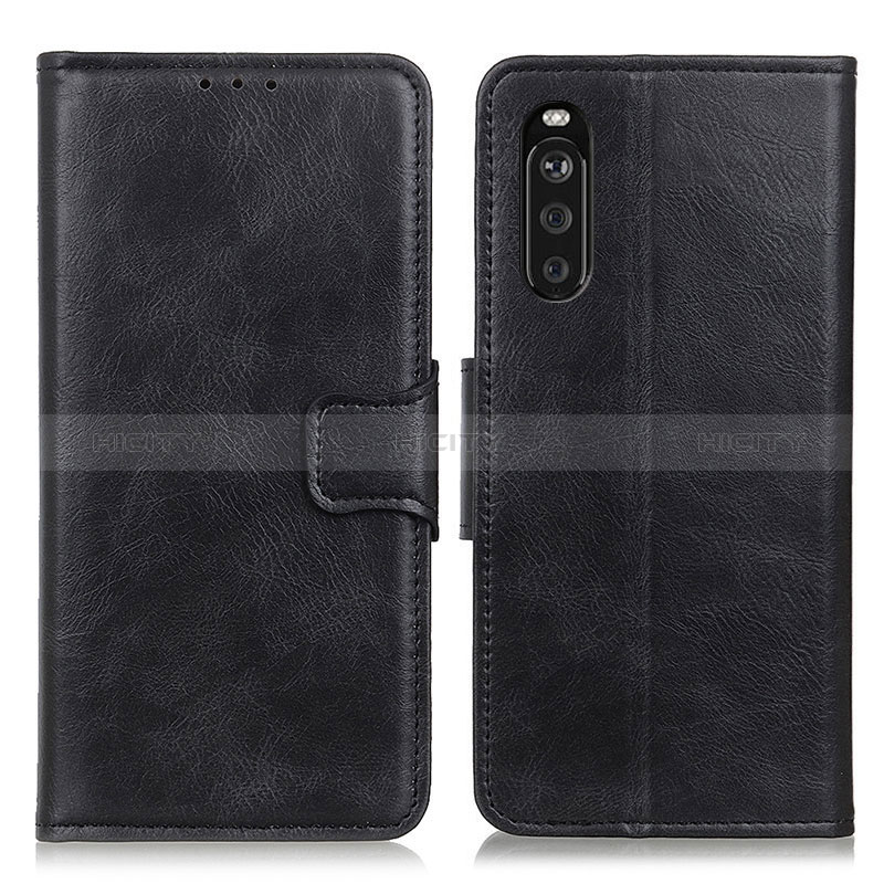 Coque Portefeuille Livre Cuir Etui Clapet M09L pour Sony Xperia 10 III Lite Noir Plus