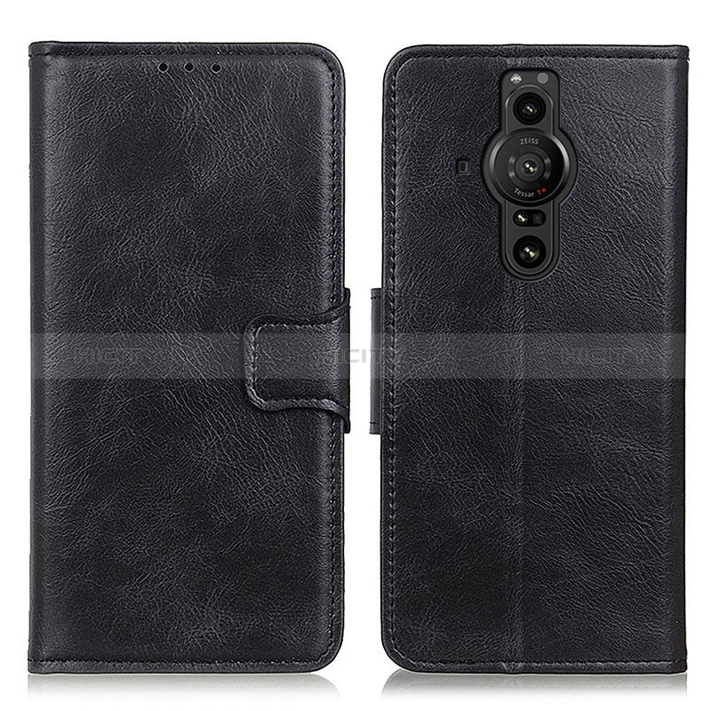 Coque Portefeuille Livre Cuir Etui Clapet M09L pour Sony Xperia PRO-I Noir Plus