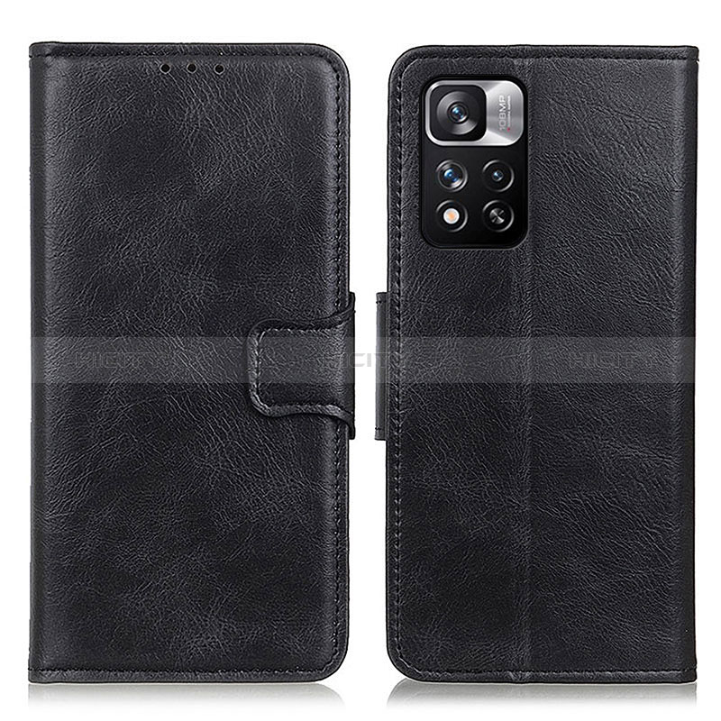 Coque Portefeuille Livre Cuir Etui Clapet M09L pour Xiaomi Mi 11i 5G (2022) Noir Plus