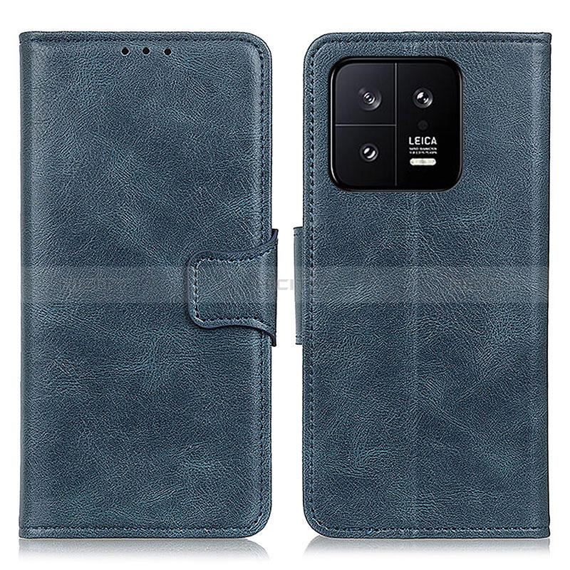 Coque Portefeuille Livre Cuir Etui Clapet M09L pour Xiaomi Mi 13 Pro 5G Bleu Plus