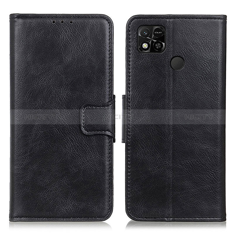 Coque Portefeuille Livre Cuir Etui Clapet M09L pour Xiaomi POCO C3 Noir Plus