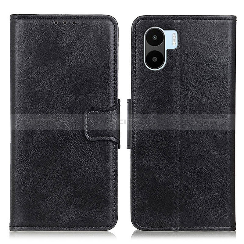 Coque Portefeuille Livre Cuir Etui Clapet M09L pour Xiaomi Poco C50 Noir Plus