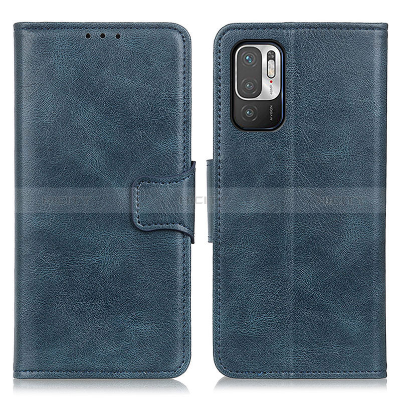 Coque Portefeuille Livre Cuir Etui Clapet M09L pour Xiaomi POCO M3 Pro 5G Bleu Plus