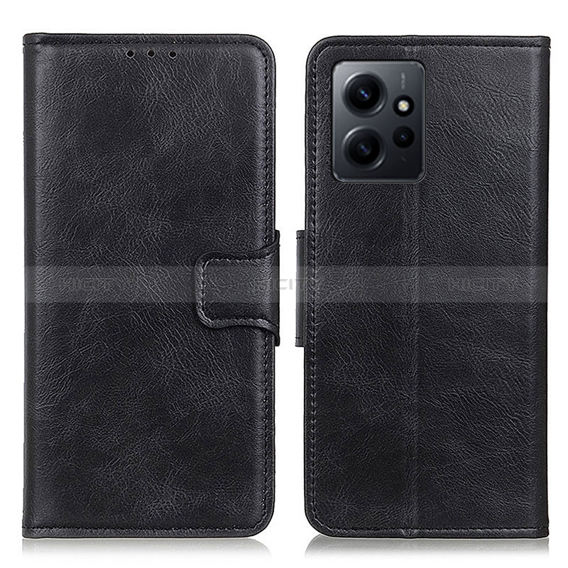 Coque Portefeuille Livre Cuir Etui Clapet M09L pour Xiaomi Redmi Note 12 4G Noir Plus