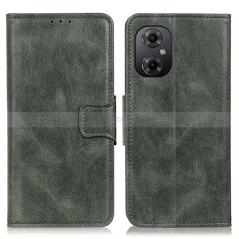 Coque Portefeuille Livre Cuir Etui Clapet M09L pour Xiaomi Redmi Note 12R Pro 5G Vert Plus