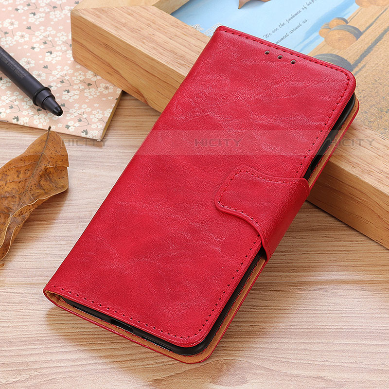 Coque Portefeuille Livre Cuir Etui Clapet M10L pour Motorola Moto Edge S30 5G Rouge Plus