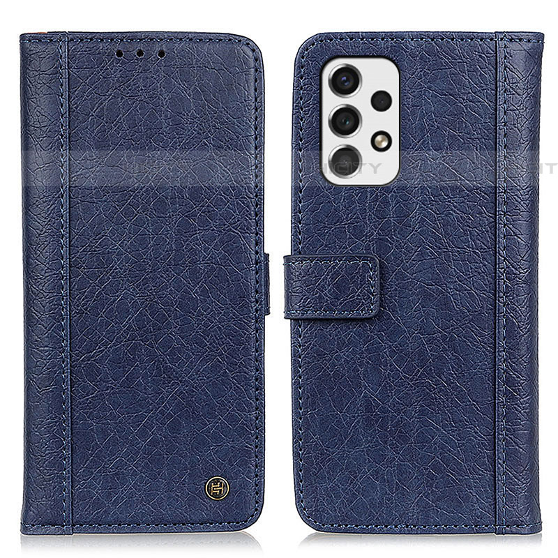 Coque Portefeuille Livre Cuir Etui Clapet M10L pour Samsung Galaxy A53 5G Bleu Plus