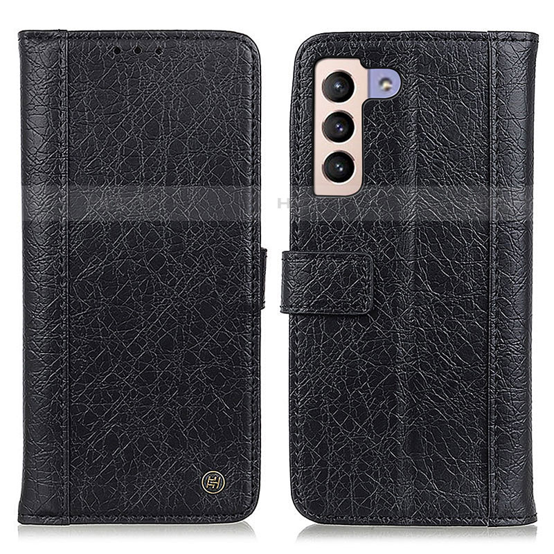 Coque Portefeuille Livre Cuir Etui Clapet M10L pour Samsung Galaxy S21 5G Noir Plus