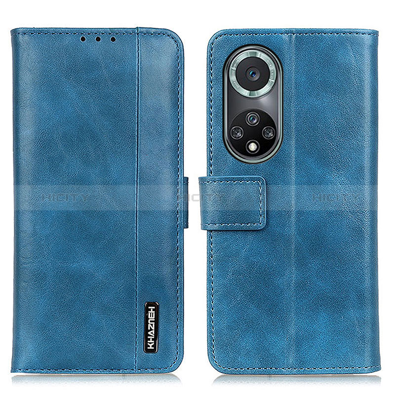 Coque Portefeuille Livre Cuir Etui Clapet M11L pour Huawei Nova 9 Pro Bleu Plus