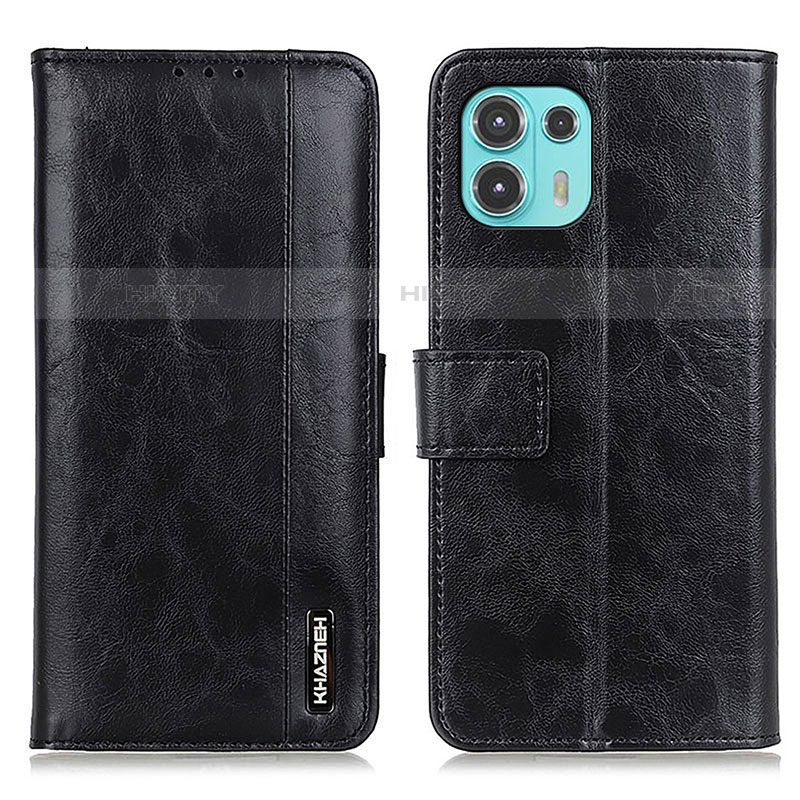 Coque Portefeuille Livre Cuir Etui Clapet M11L pour Motorola Moto Edge 20 Lite 5G Noir Plus