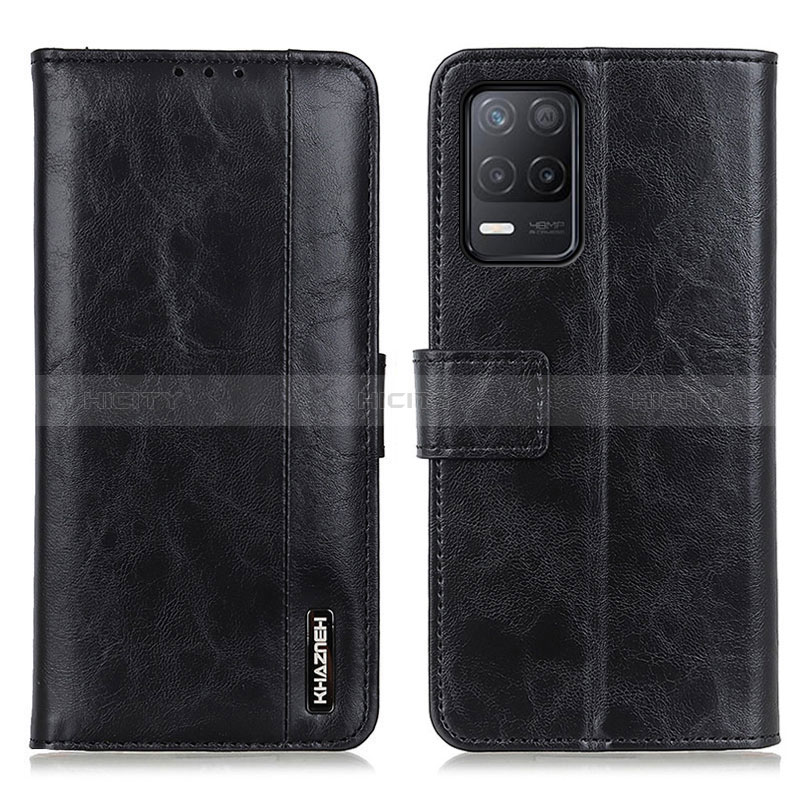 Coque Portefeuille Livre Cuir Etui Clapet M11L pour Realme 8 5G Noir Plus