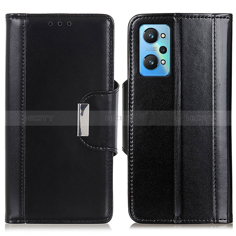 Coque Portefeuille Livre Cuir Etui Clapet M11L pour Realme GT Neo 3T 5G Noir Plus