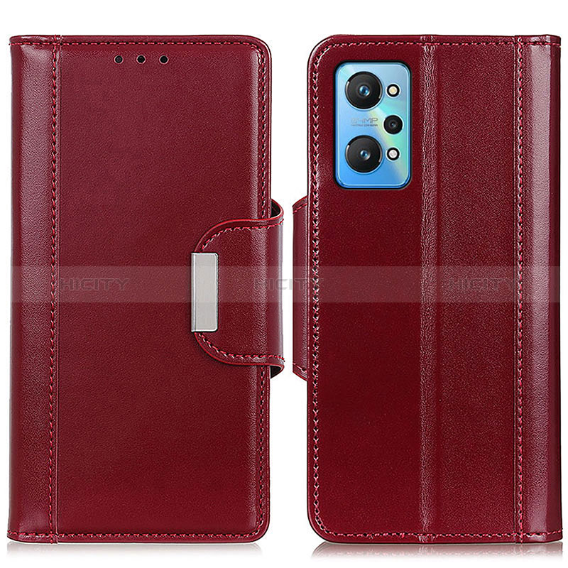 Coque Portefeuille Livre Cuir Etui Clapet M11L pour Realme GT Neo2 5G Rouge Plus