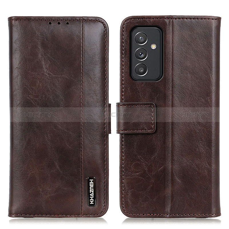 Coque Portefeuille Livre Cuir Etui Clapet M11L pour Samsung Galaxy A15 5G Marron Plus