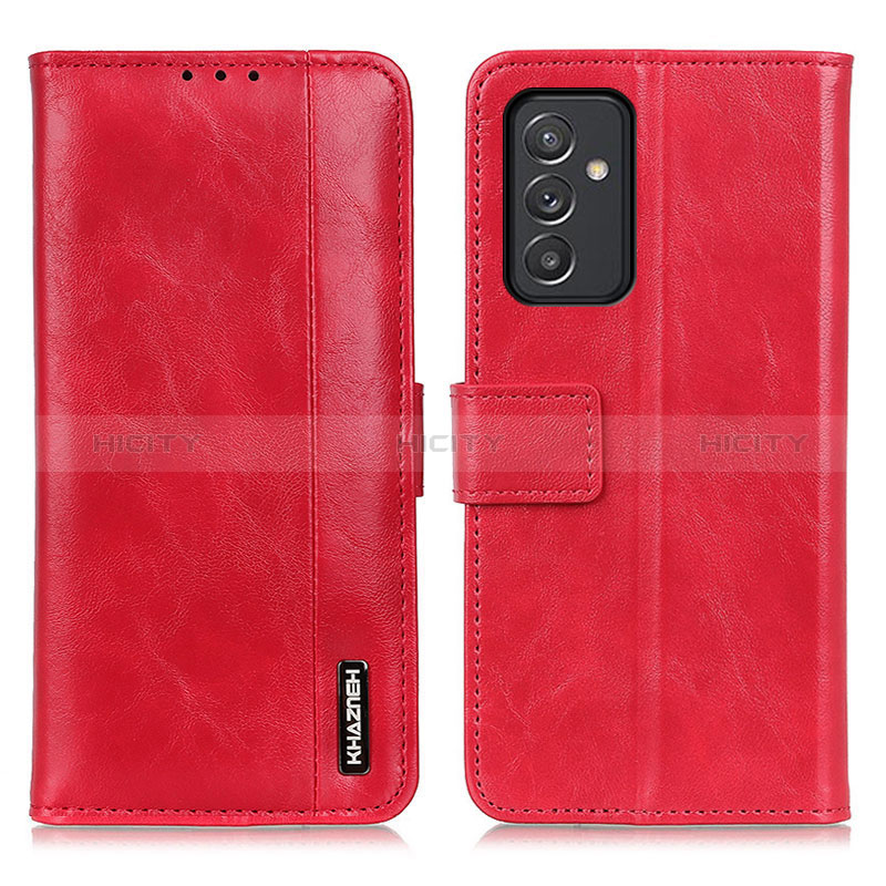 Coque Portefeuille Livre Cuir Etui Clapet M11L pour Samsung Galaxy A15 5G Rouge Plus