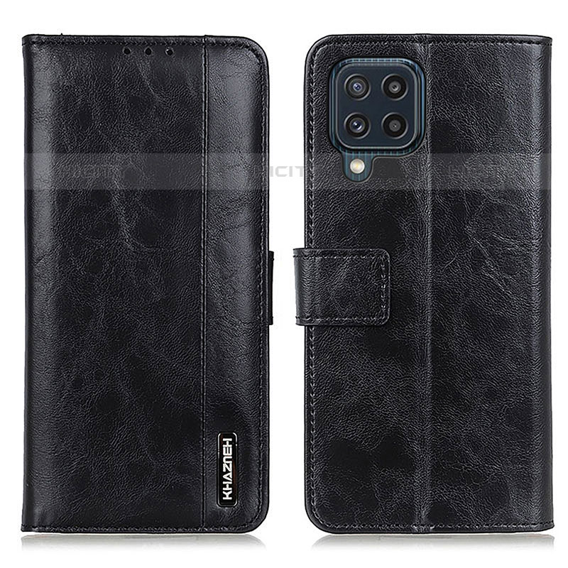 Coque Portefeuille Livre Cuir Etui Clapet M11L pour Samsung Galaxy M32 4G Noir Plus