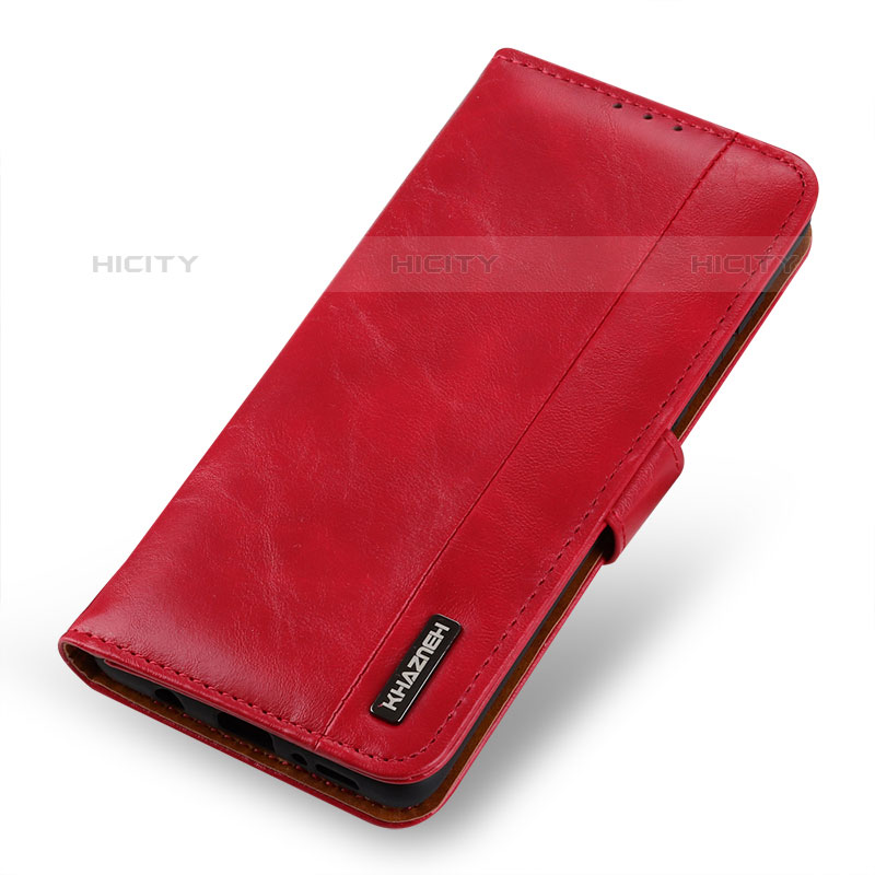 Coque Portefeuille Livre Cuir Etui Clapet M11L pour Samsung Galaxy M32 5G Rouge Plus