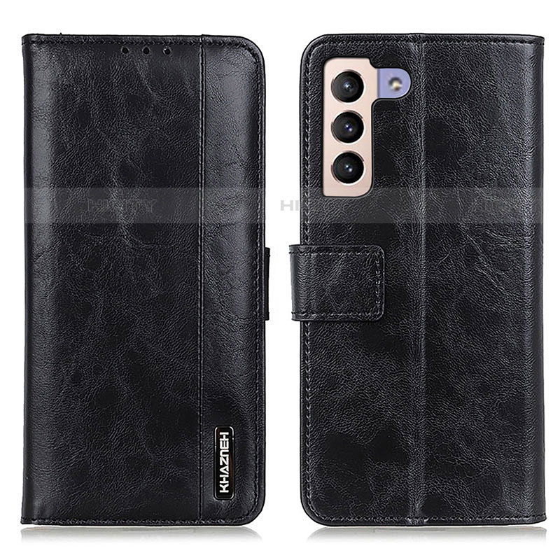 Coque Portefeuille Livre Cuir Etui Clapet M11L pour Samsung Galaxy S21 Plus 5G Noir Plus