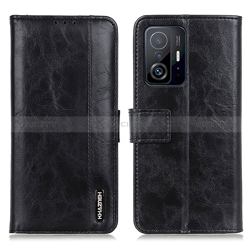 Coque Portefeuille Livre Cuir Etui Clapet M11L pour Xiaomi Mi 11T Pro 5G Noir Plus