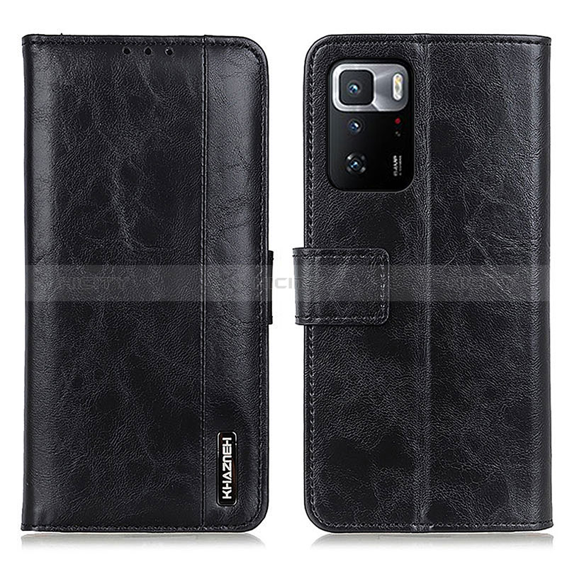 Coque Portefeuille Livre Cuir Etui Clapet M11L pour Xiaomi Poco X3 GT 5G Noir Plus