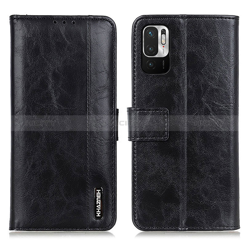 Coque Portefeuille Livre Cuir Etui Clapet M11L pour Xiaomi Redmi Note 10 JE 5G Noir Plus