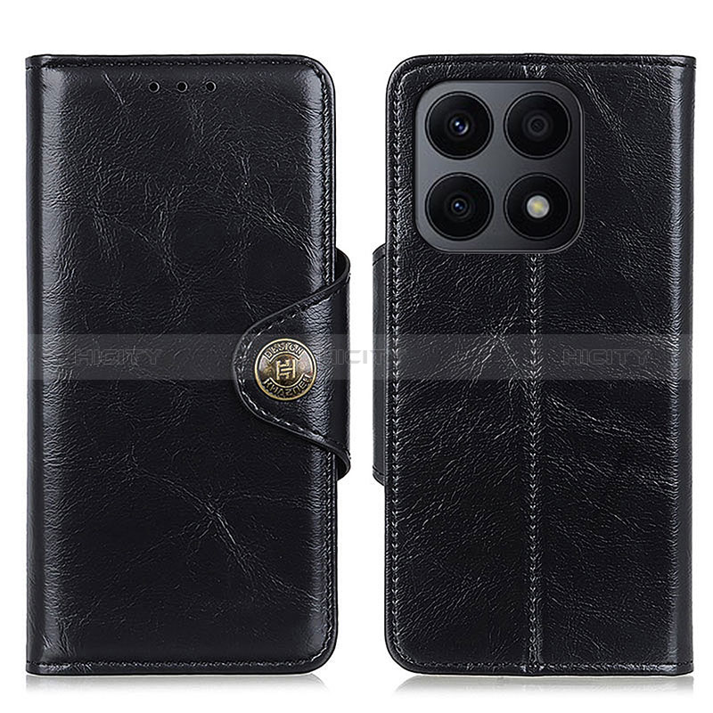 Coque Portefeuille Livre Cuir Etui Clapet M12L pour Huawei Honor X8a 4G Noir Plus