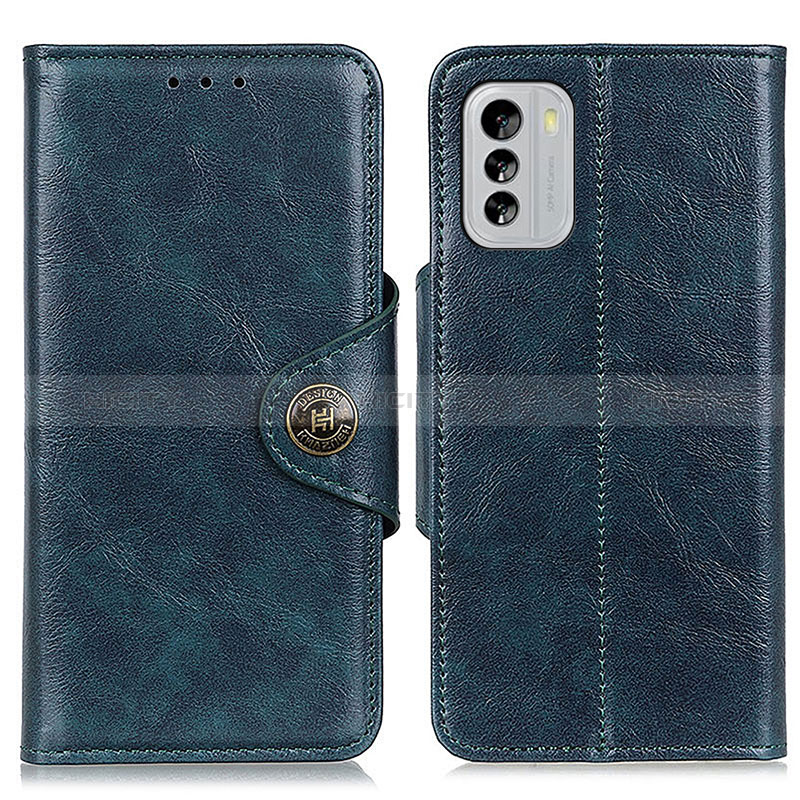 Coque Portefeuille Livre Cuir Etui Clapet M12L pour Nokia G60 5G Bleu Plus