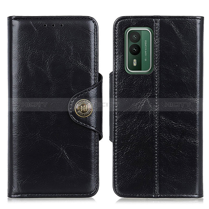 Coque Portefeuille Livre Cuir Etui Clapet M12L pour Nokia XR21 Noir Plus