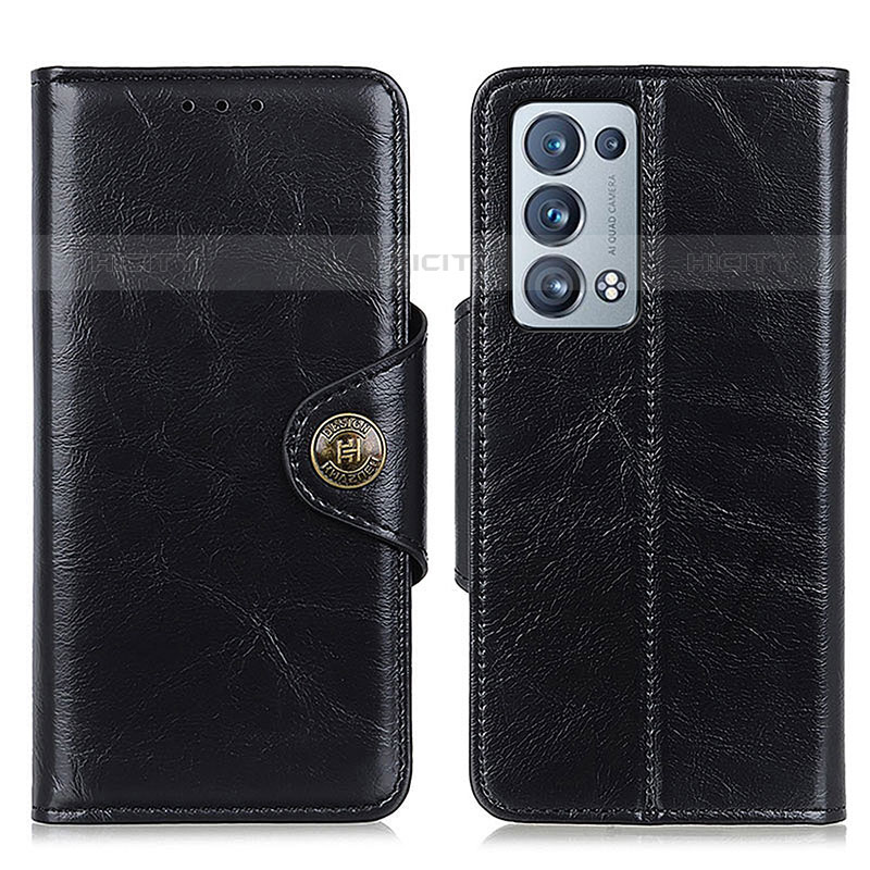 Coque Portefeuille Livre Cuir Etui Clapet M12L pour Oppo Reno6 Pro 5G Plus