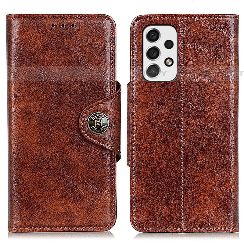 Coque Portefeuille Livre Cuir Etui Clapet M12L pour Samsung Galaxy A53 5G Marron Plus