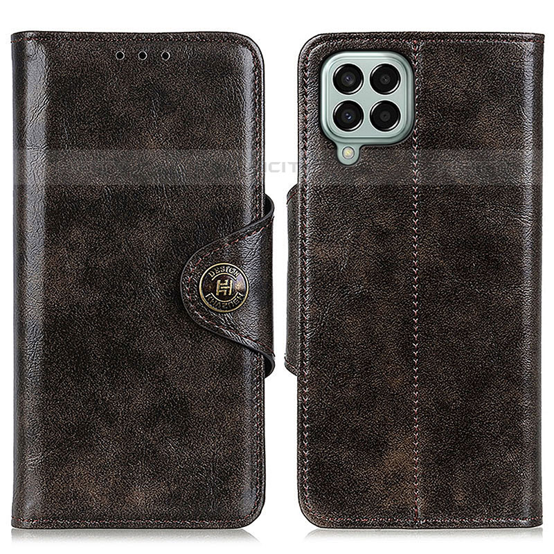 Coque Portefeuille Livre Cuir Etui Clapet M12L pour Samsung Galaxy M33 5G Bronze Plus