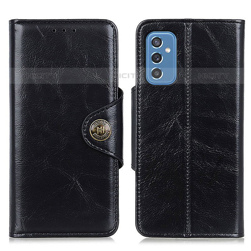 Coque Portefeuille Livre Cuir Etui Clapet M12L pour Samsung Galaxy M52 5G Noir Plus