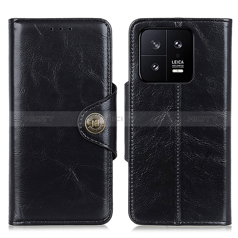 Coque Portefeuille Livre Cuir Etui Clapet M12L pour Xiaomi Mi 13 5G Noir Plus