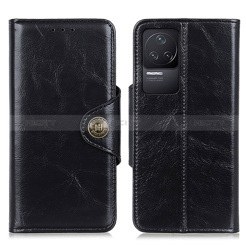 Coque Portefeuille Livre Cuir Etui Clapet M12L pour Xiaomi Redmi K50 Pro 5G Noir Plus