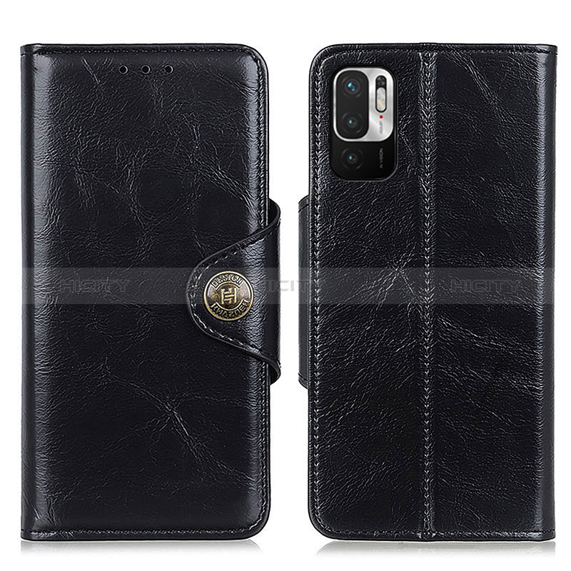 Coque Portefeuille Livre Cuir Etui Clapet M12L pour Xiaomi Redmi Note 10 JE 5G Noir Plus