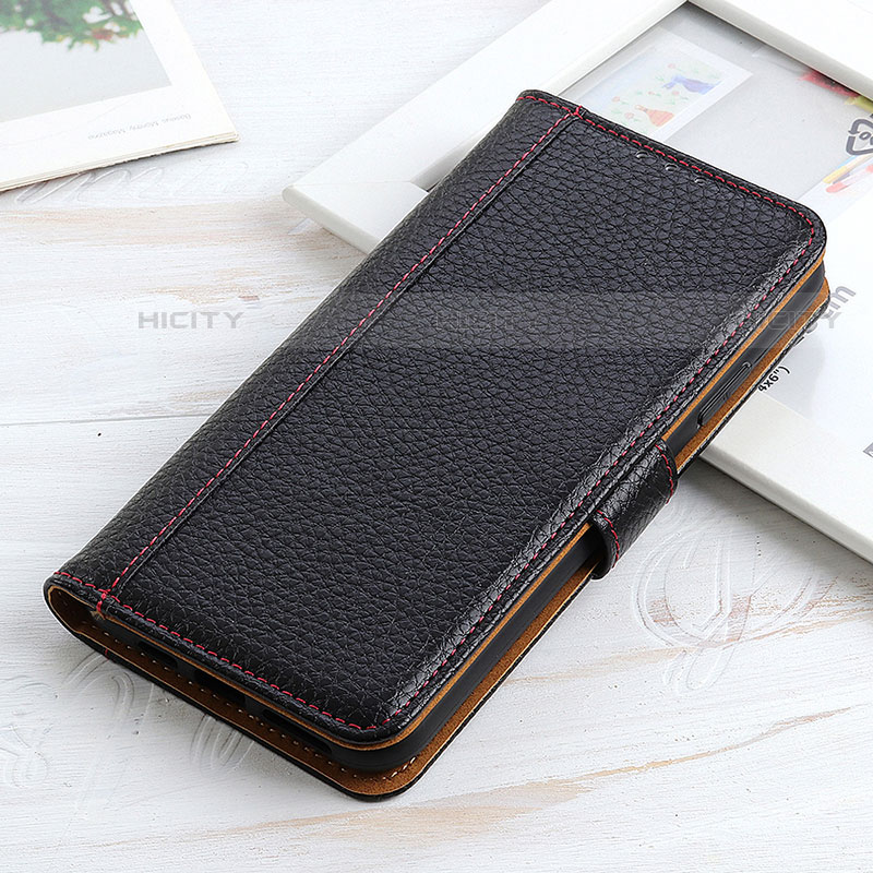 Coque Portefeuille Livre Cuir Etui Clapet M13L pour Motorola Moto G Play Gen 2 Noir Plus