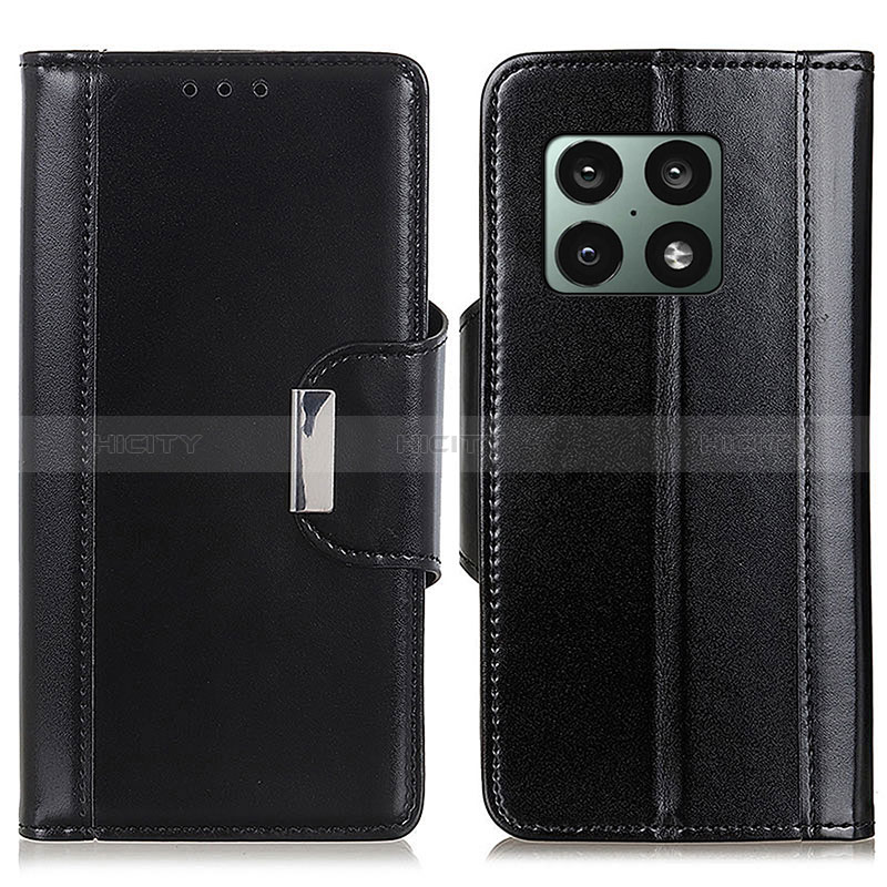 Coque Portefeuille Livre Cuir Etui Clapet M13L pour OnePlus 10 Pro 5G Noir Plus