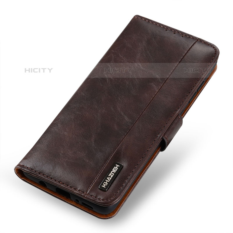 Coque Portefeuille Livre Cuir Etui Clapet M13L pour Samsung Galaxy M02s Marron Plus