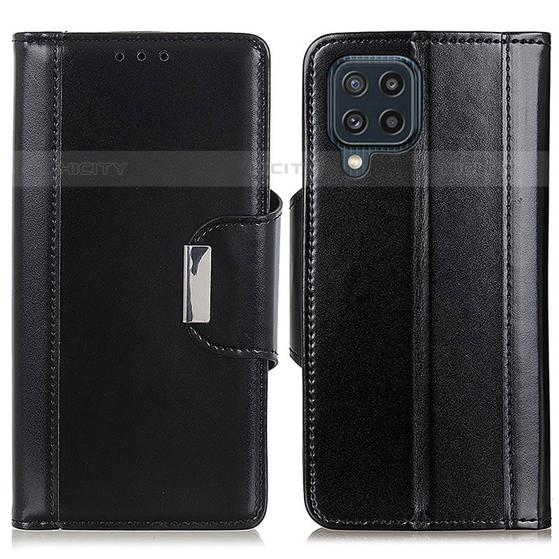 Coque Portefeuille Livre Cuir Etui Clapet M13L pour Samsung Galaxy M32 4G Noir Plus