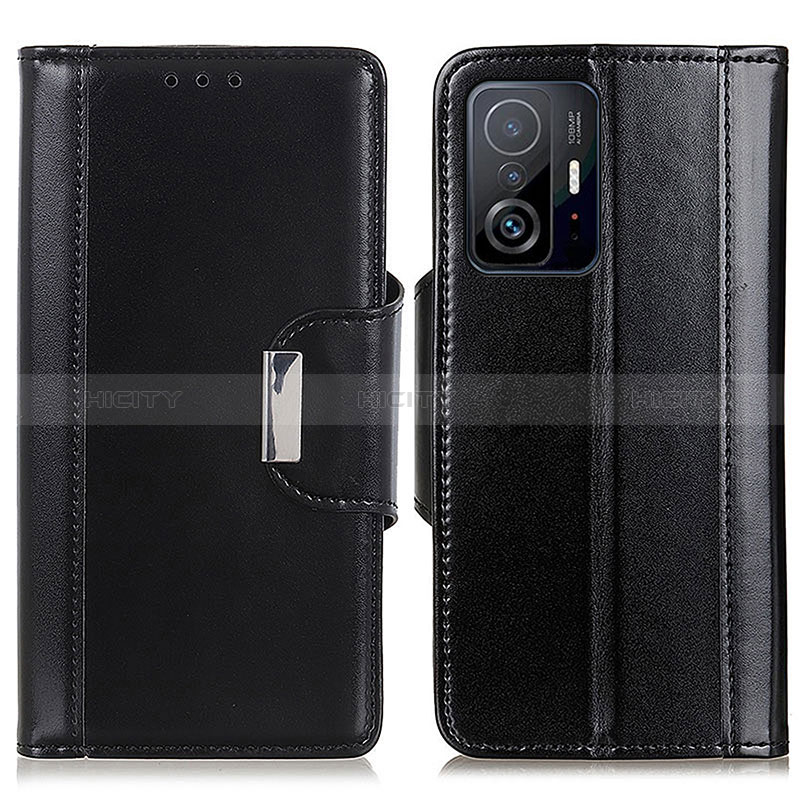 Coque Portefeuille Livre Cuir Etui Clapet M13L pour Xiaomi Mi 11T Pro 5G Noir Plus