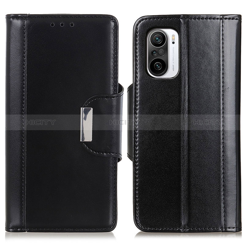 Coque Portefeuille Livre Cuir Etui Clapet M13L pour Xiaomi Redmi K40 5G Noir Plus